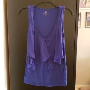 NY&C Flowy front sleeveless top